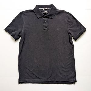 Black Brown Short Sleeve Polo